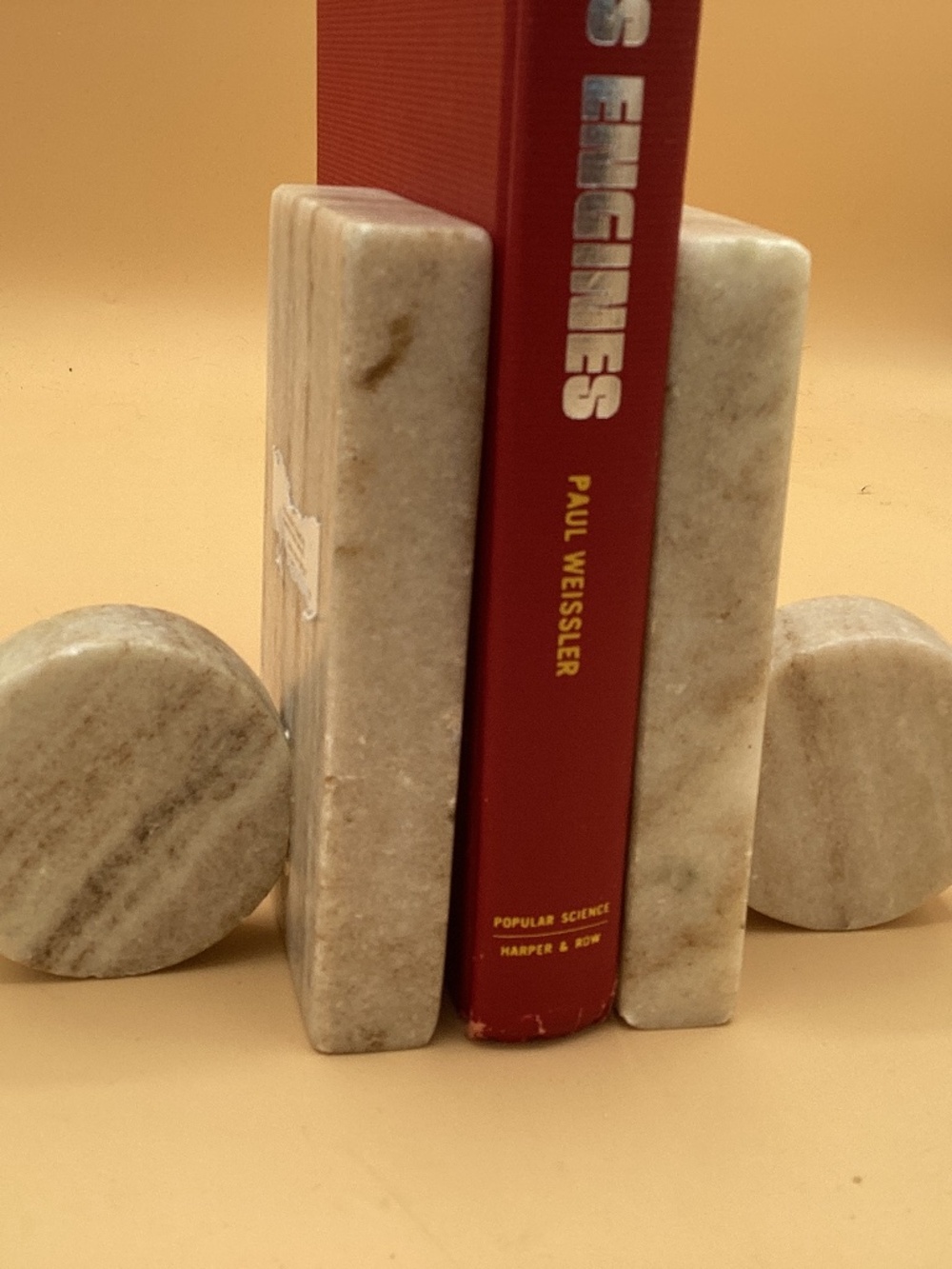 Marble bookends